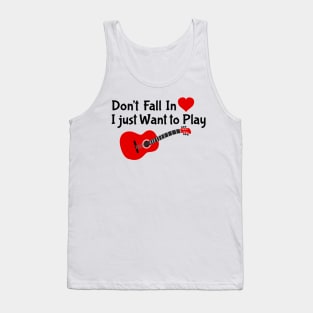 Love Classical GUITAR Tank Top